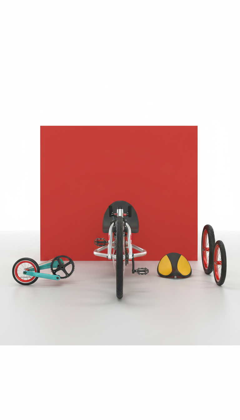 Adaptive Racing Handcycle with Modular Fit