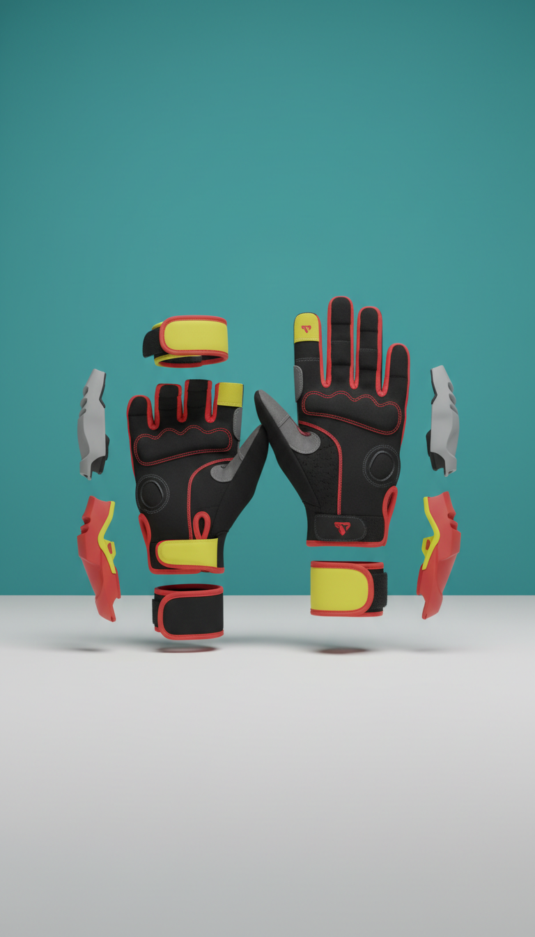 Multi-Sport Adaptive Gloves with Gel Grip